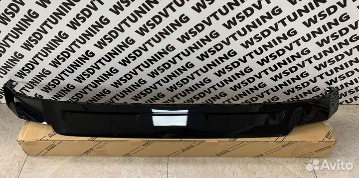 Накладка бампера Land Cruiser 300/2021-2023