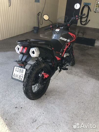 Мото avantis fuego tekken 250