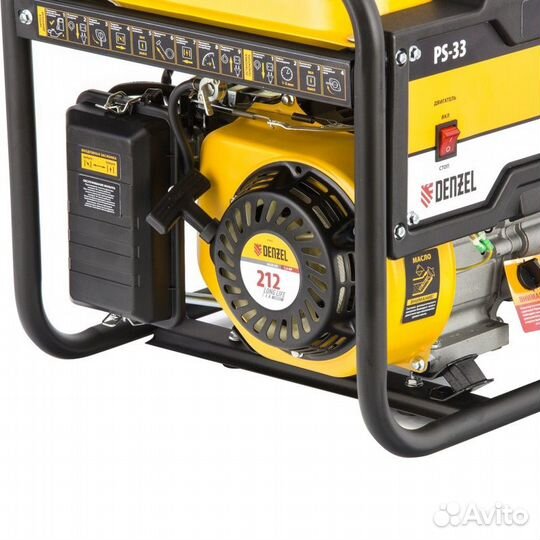 Генератор бензиновый Denzel PS-33