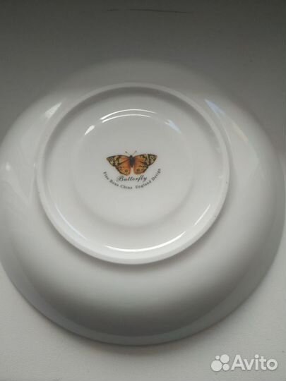 Чашка с блюдцем Butterfly