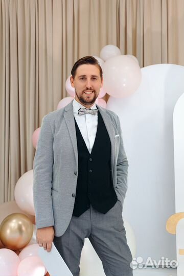 Ведущий на свадьбу (не тамада) бонус туман и снег