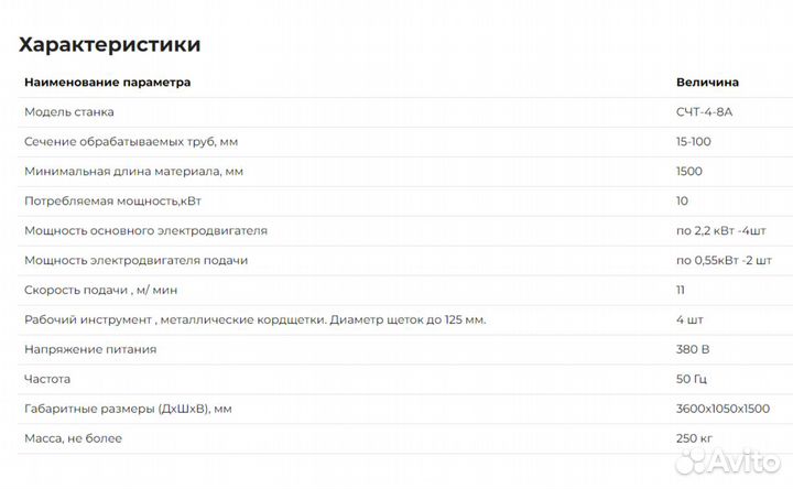 Станок с автоподачей для зачистки прямоуг.труб