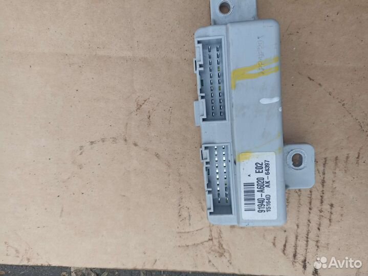 Блок управления двс hyundai i30 91940-A6020