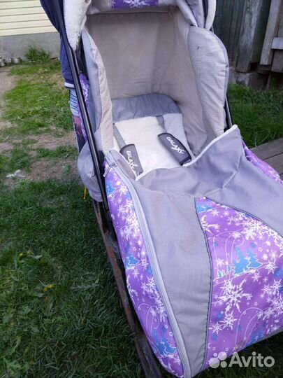 Детские санки коляска