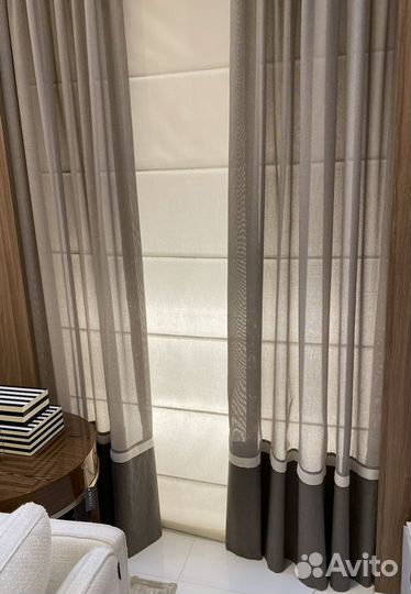Шторы интерьерные хлопок лен на заказ