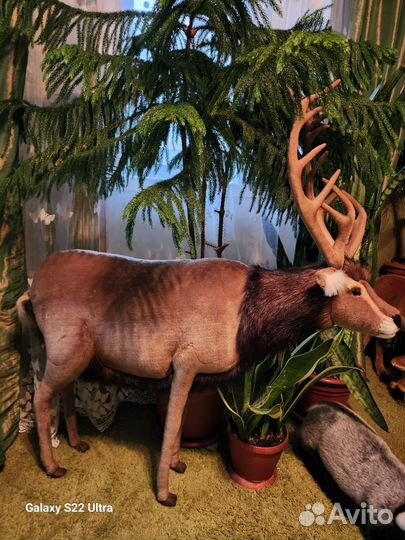 Северный олень мягкая игрушка