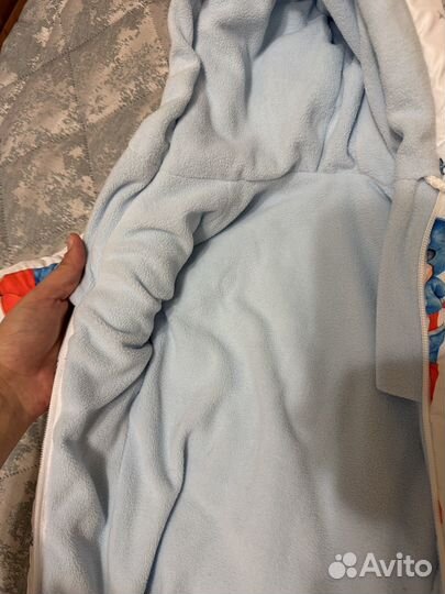 Комплект на выписку зимний для мальчика