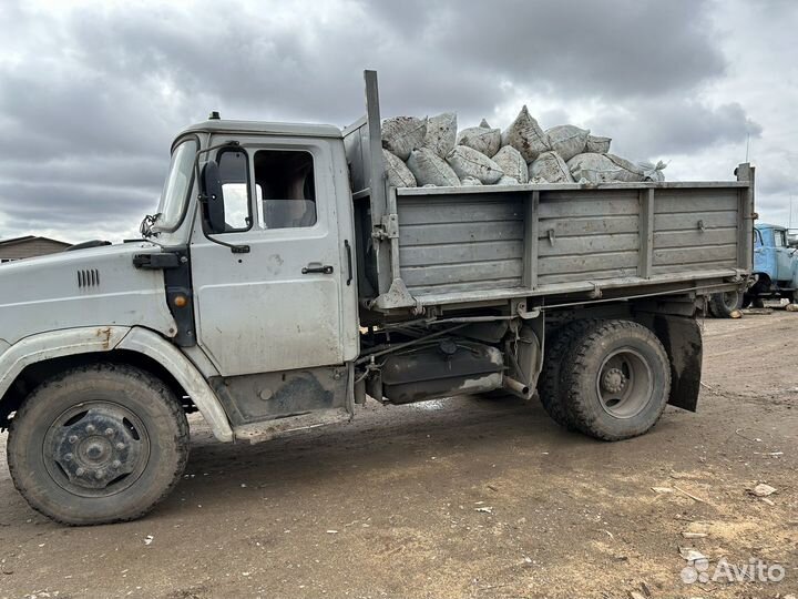 Куриный помет в мешках