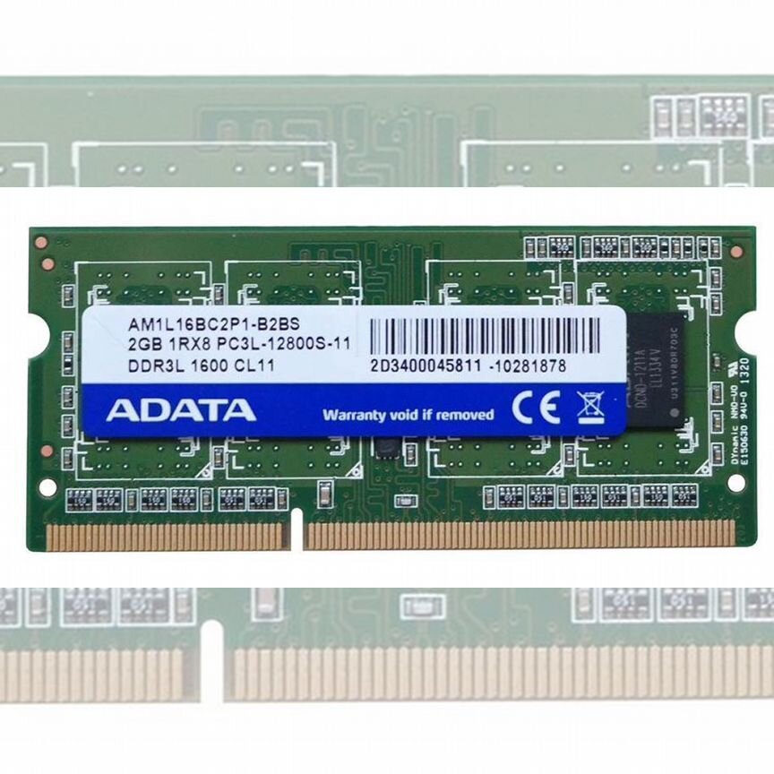[AM1L16BC2P1-B2BS] Оперативная Память Adata Am1l16bc2p1-B2bs