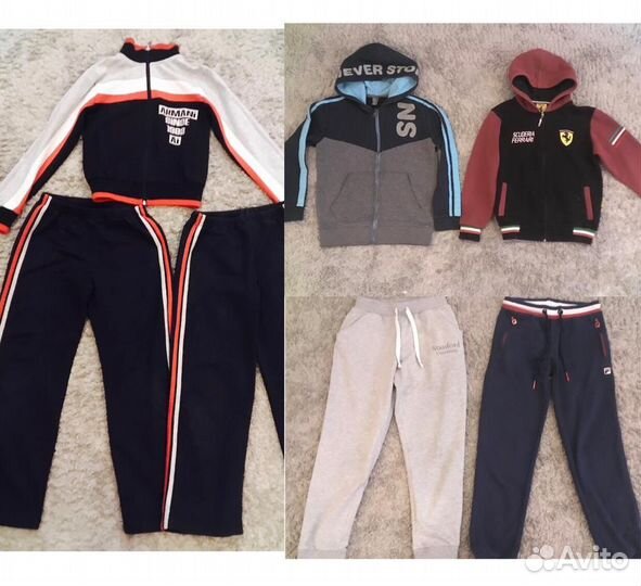 Спортивный костюм,брюки,кофты Zara, Fila 9-10лет