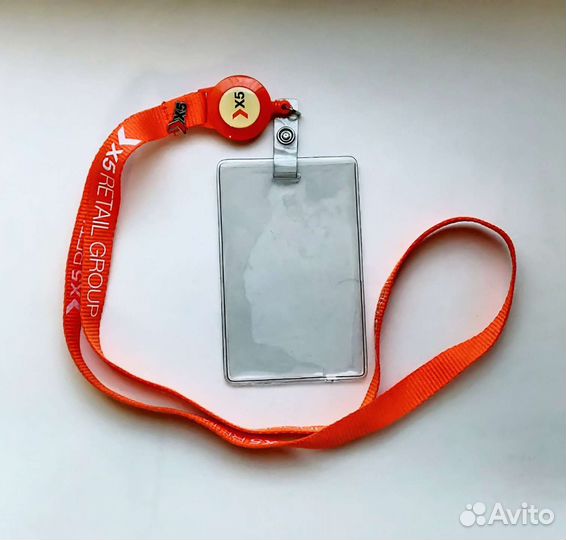 Ленты для бейджей и пропусков с карабином