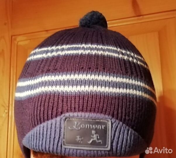 Шапки для мальчика 5-12 лет