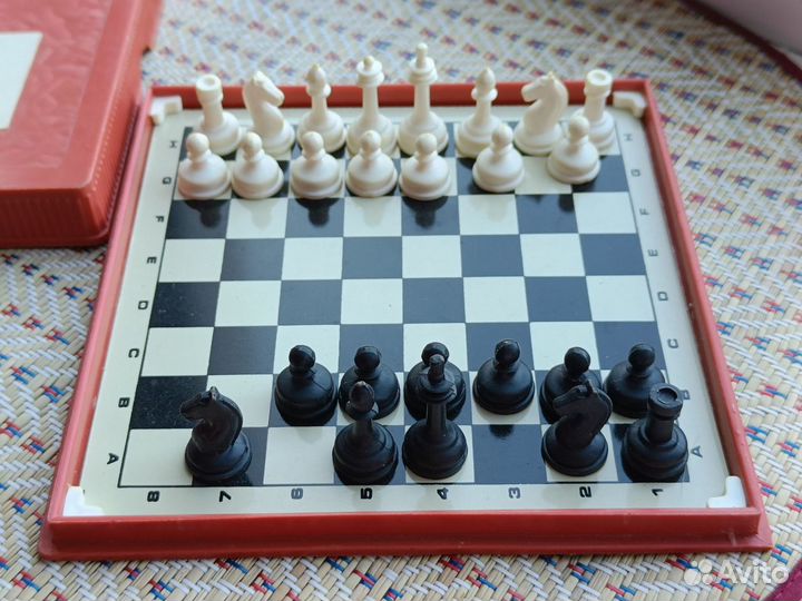Шахматы СССР дорожные магнитные