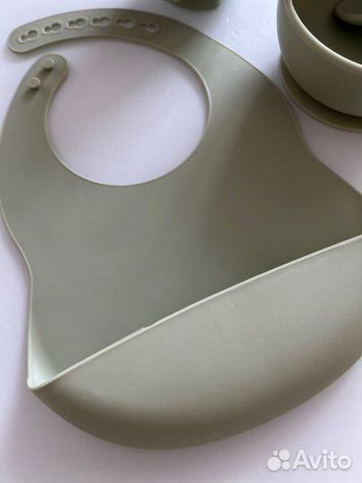 Набор силиновой посуды для малыша