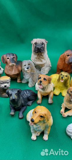 Коллекция резиновых собак 19 штук