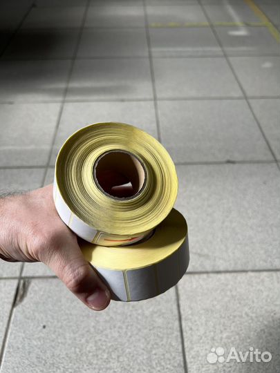 Самоклеющиеся термоэтикетки 30х20 мм