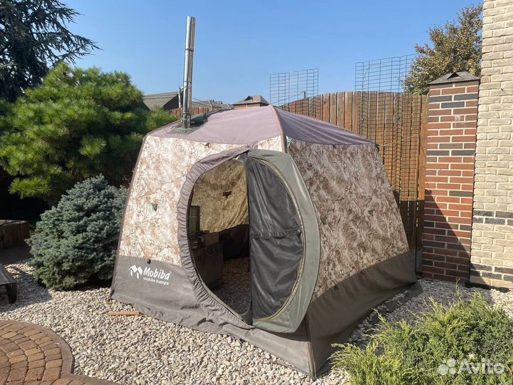 Мобильная баня палатка