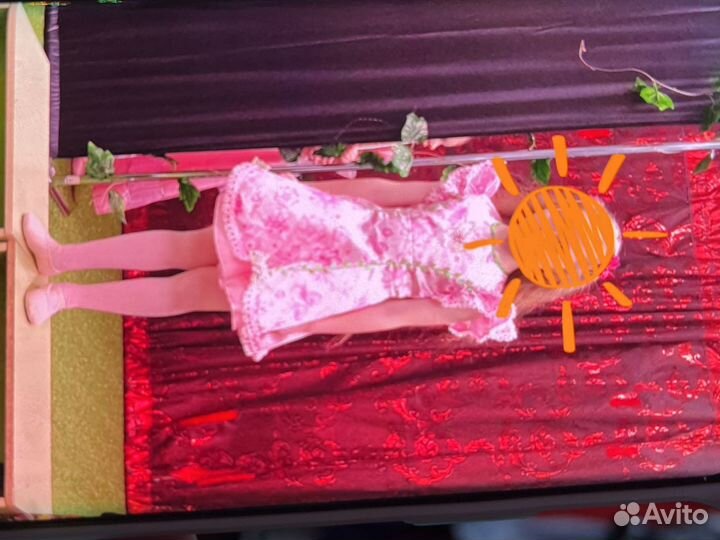 Карнавальный новогодний костюм Дюймовочка