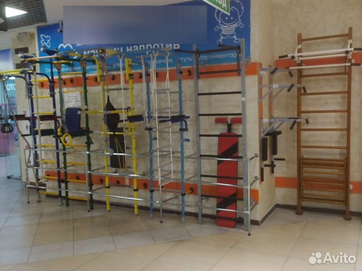 Шведские стенки с массажными ступенями