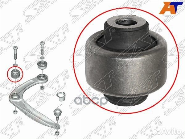 Сайлентблок переднего рычага передний peugeot 3