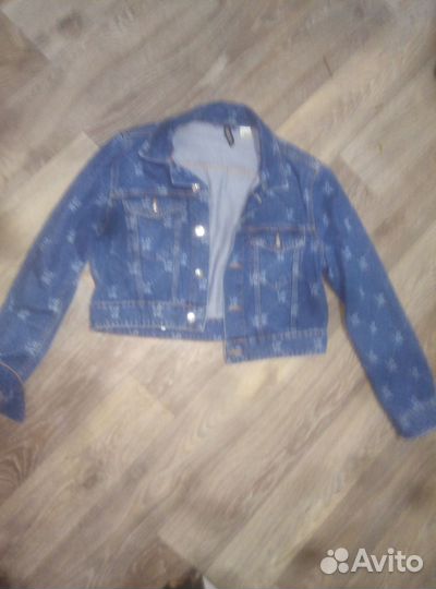 Джинсовая куртка женская 44 размер