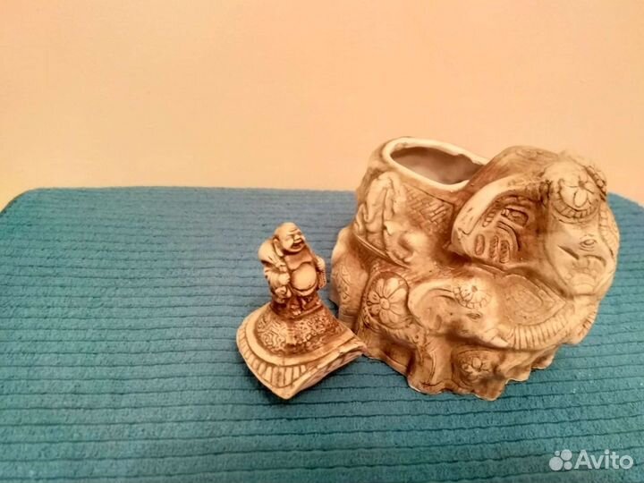 Сувенир, ёмкость для хранения чая Слон, Копилка