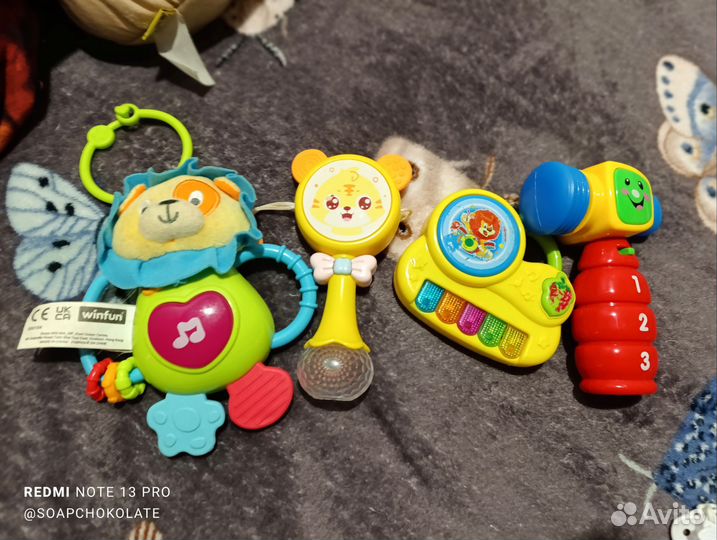 Развивающие игрушки от 1 года пакетом