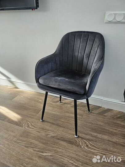 Стул кресло кухонный мягкий 4 шт