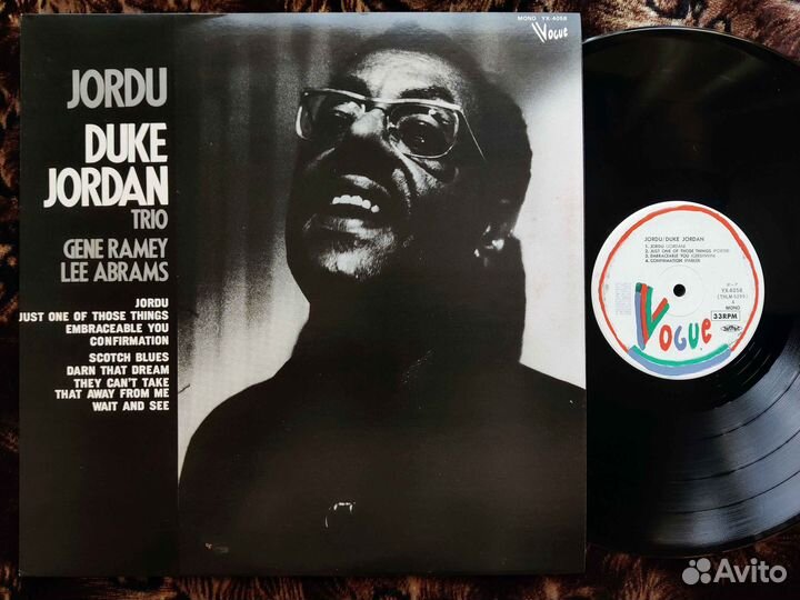 Duke Jordan Trio – Jordu – Japan 1977