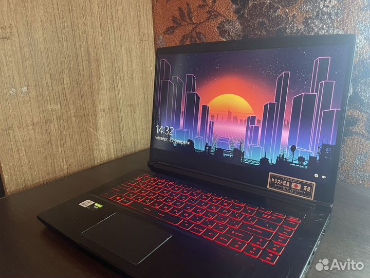 Игровой ноутбук msi