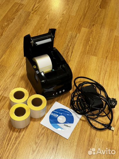 Термопринтер xprinter 365b для этикеток