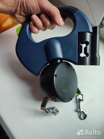 Рулетка для двух собак