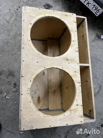 Короб 2*15 Hz 33-37 Приоре хетчбэк