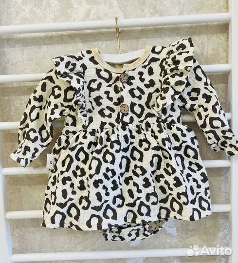 Боди платье на девочку