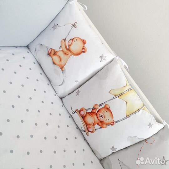 Бортики в детскую кроватку (в наличии)