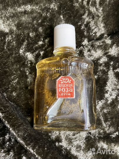 Духи винтаж красная роза