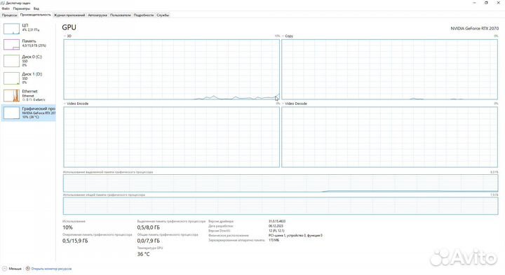 Видеокарта Nvidia RTX 2070 GameRock Premium