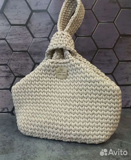 Сумка женская вязаная