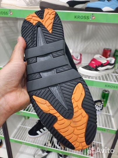 Adidas Niteball Black Orange (Арт.86422)