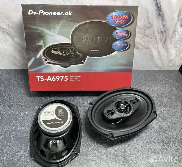 Автомобильные динамики овалы 6*9 блины