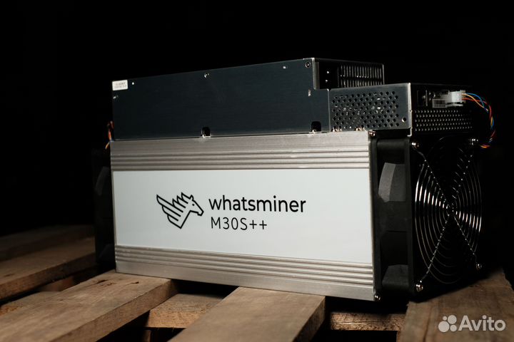 Майнер Whatsminer M30S++ 100TH с размещением