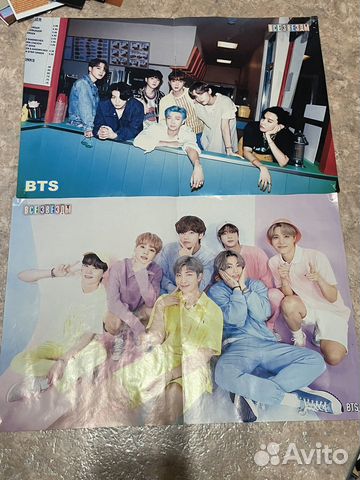 Плакаты из журналов все звезды BTS