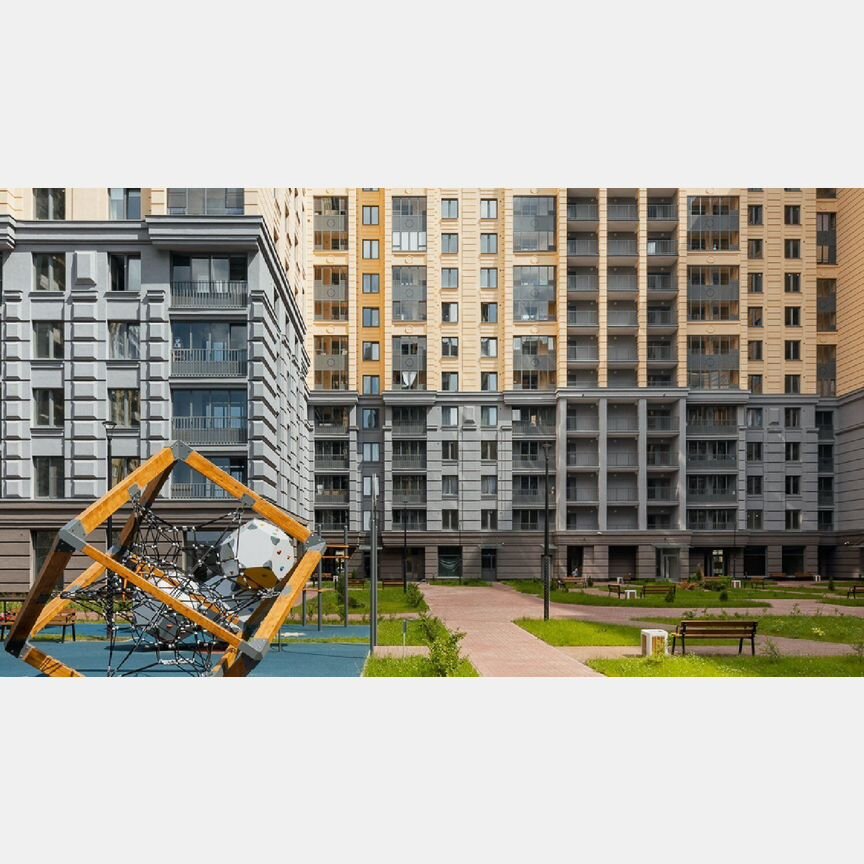 2-к. квартира, 57,3 м², 22/23 эт.