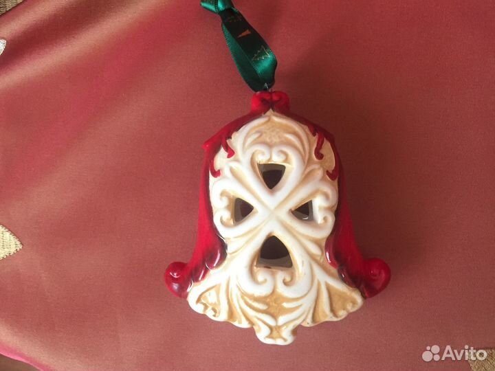 Новогодние игрушки набор керамика