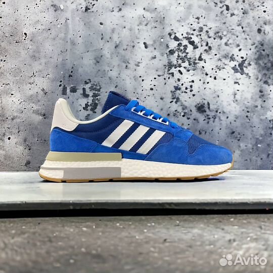 Кроссовки Adidas ZX 500 RM Blue