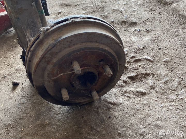 Балка задняя hyundai getz 2007года