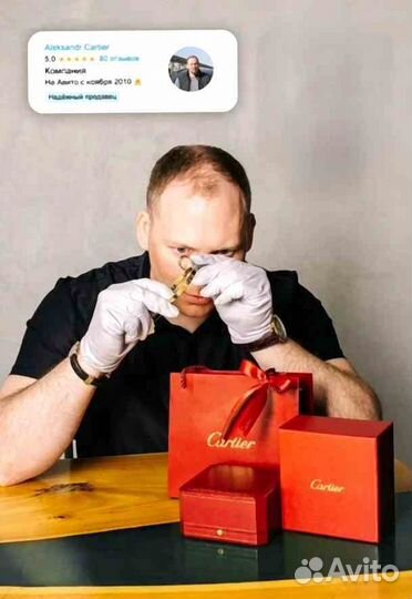 Cartier серьги Panthere 1.45ct