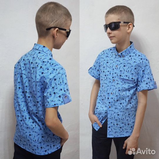 Нарядные рубашки на подростков