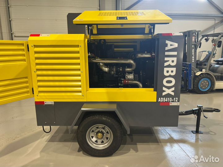 Винтовой дизельный компрессор Airbox ADS410-12