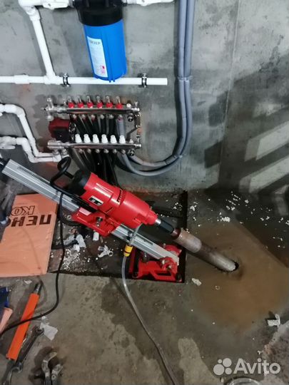 Алмазное бурение отверстий